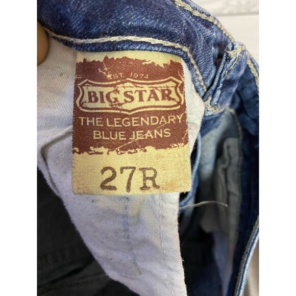 Womens big star sweet boot jeans size 27r - Picture 5 of 8
